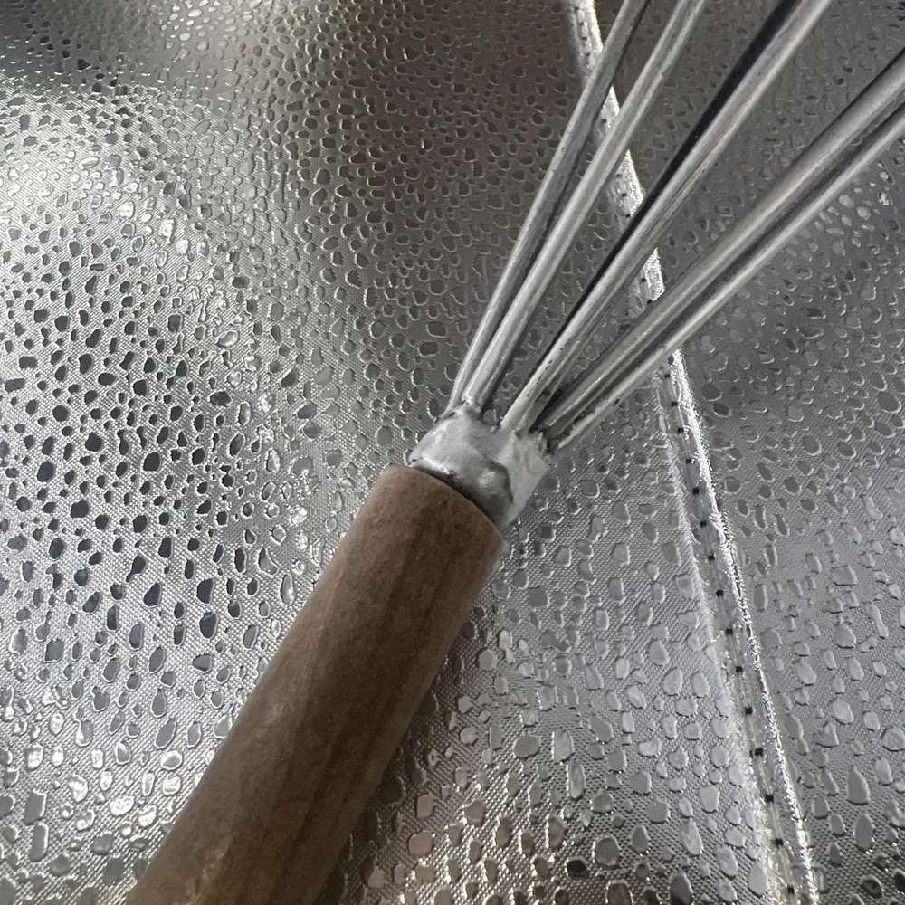 Handmade Wooden Hand Whisk With Rope‎ To Hang 14